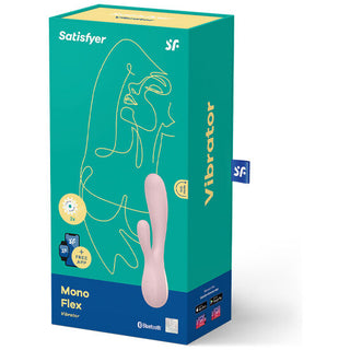 SATISFYER - MONO FLEX RED WITH APPLICATION