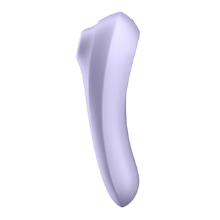 SATISFYER - DUAL PLEASURE AIR PULSE VIBRATOR PURPLE