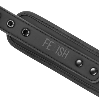 FETISH SUBMISSIVE - CHAIN ​​COLLAR WITH NOPRENE LINING
