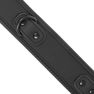 FETISH SUBMISSIVE - CHAIN ​​COLLAR WITH NOPRENE LINING