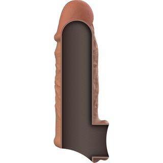 VIRILXL - LIQUID SILICONE PENIS EXTENSION V7 BROWN