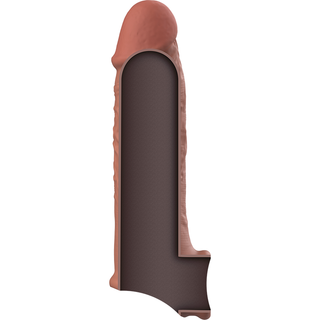 VIRILXL - BROWN LIQUID SILICONE PENIS EXTENSION V9