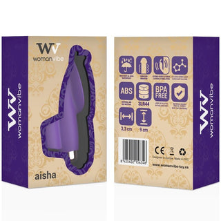 WOMANVIBE - AISHA FEMALE SILICONE STIMULATOR FINGER
